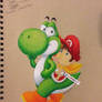 Yoshis Island BabyMario + Yoshi