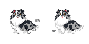 Pixel Nyla Outline Comparison