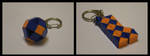 Rubik's snake keychain by Syns-Stuff