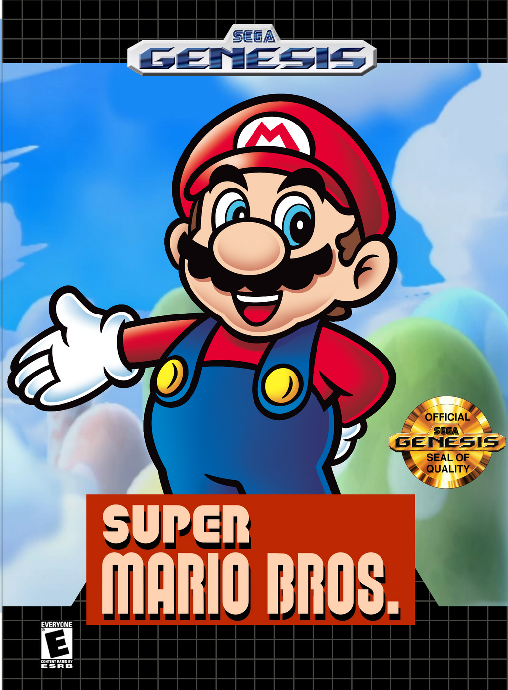 Bros Mario DeviantArt by FanMade Super on Genesis Sega For NintendoFanCovers