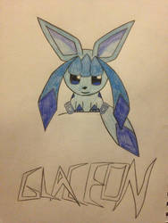 Glaceon - Coloured in