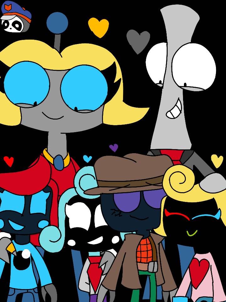 The robot family by gjrhdbdjdjjddbdhjdn on DeviantArt