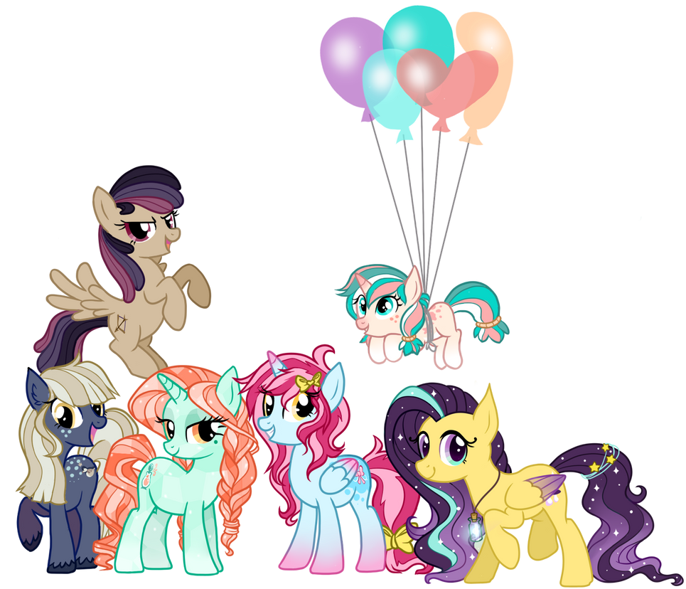 My Mane Six by Fayven