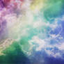 rainbow cloud fantasy