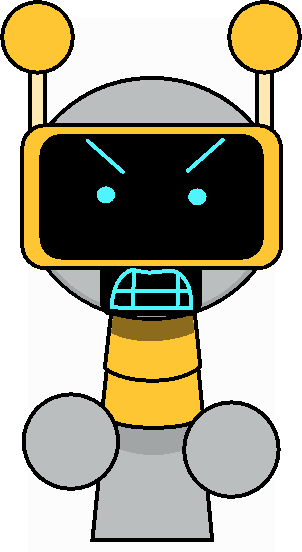 Funbot very angry (my take) by realdonald24321 on DeviantArt