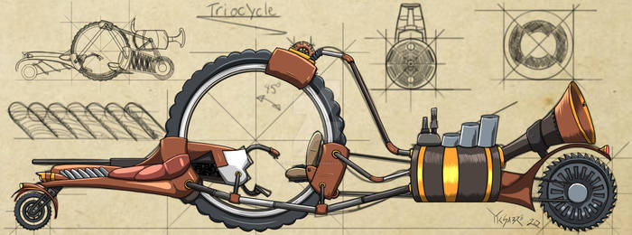 Steampunk Tricycle