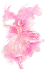 Ballerina in pink