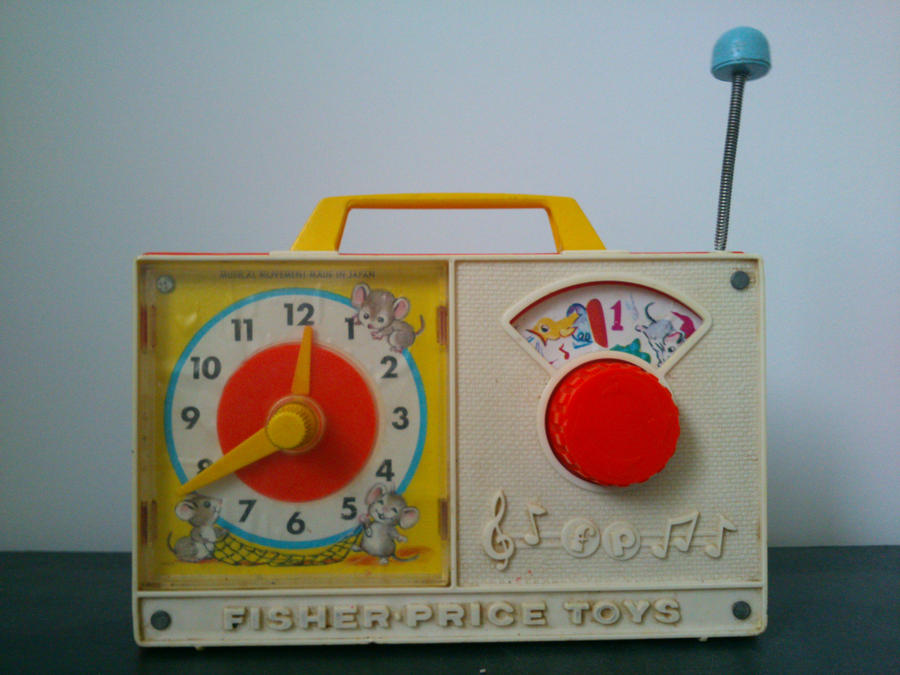Jouet Premier Age - Fisher-Price - 1698 - Horloge-Boîte à Jouet Premier Age - Fisher-Price - 1698 - Horloge-Boîte à