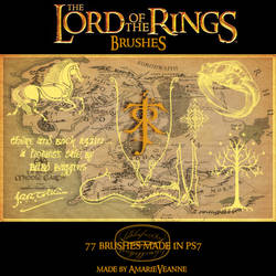 The Lord of the Rings brushes