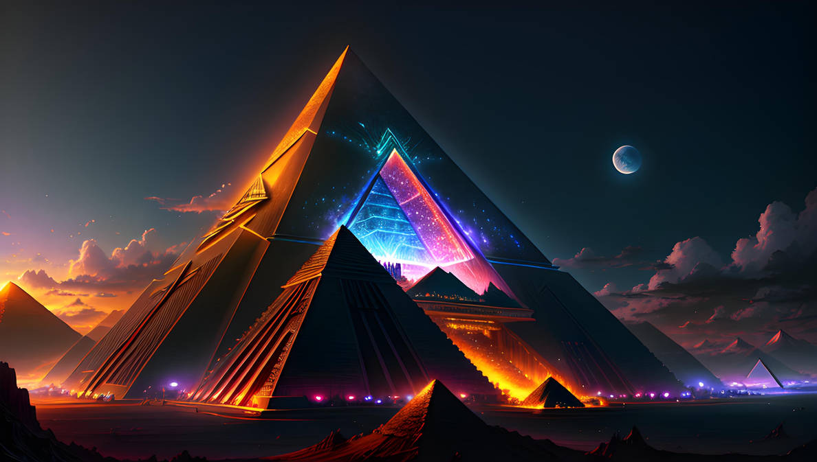 Egypt Pyramids Rave Dreams Of the Ancient Rave Party by TheRavenDreams on DeviantArt
