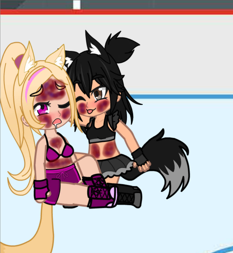 Windolyn Evelyn defeated by Windolyn by Godzldr on DeviantArt