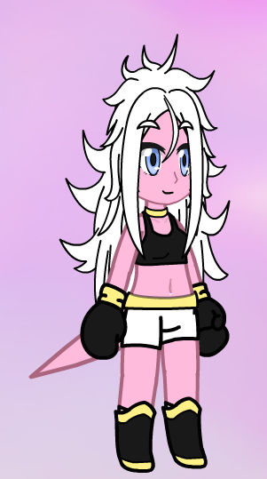 Android 21 boxer by Godzldr on DeviantArt
