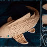 Leopard shark plushie