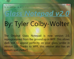 Glass Notepad 2.0 - Preview