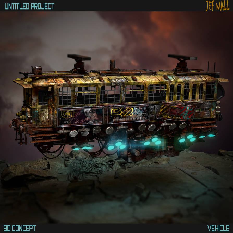 Concept Art Vehicle 03 by jefwall on DeviantArt