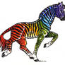 Rainbow Zebra