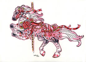 Sweetjheart Carousel Horse