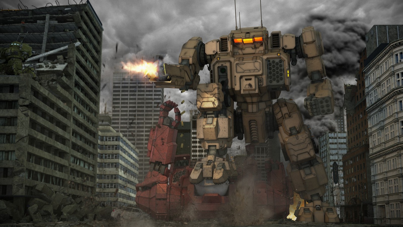 MechWarrior Online Highlander Scenes