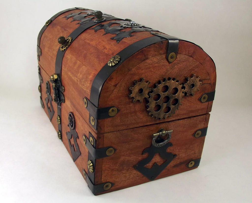 Steampunk Box Treasure Chest