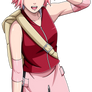 Sakura Haruno render/png by me 16