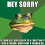 MeMe Series:Foul Bachelor Frog