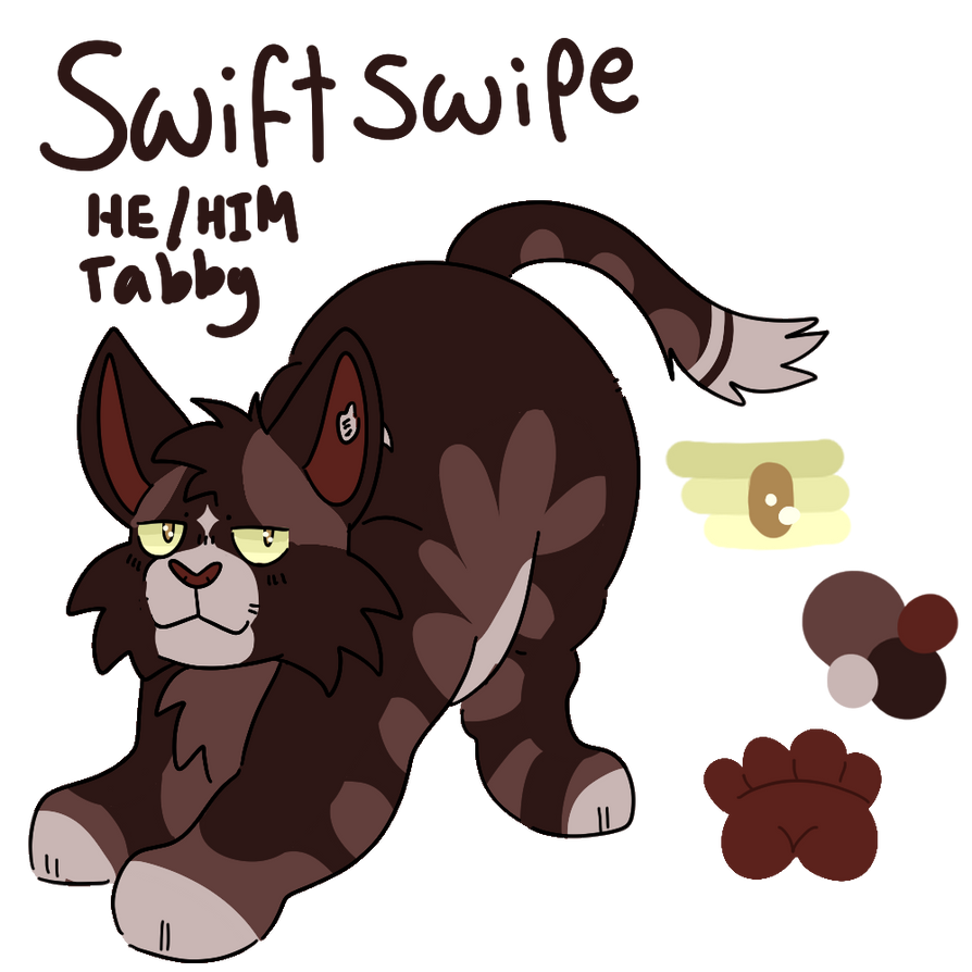 Swiftswipe (OC REDESIGN) by frogstowne on DeviantArt