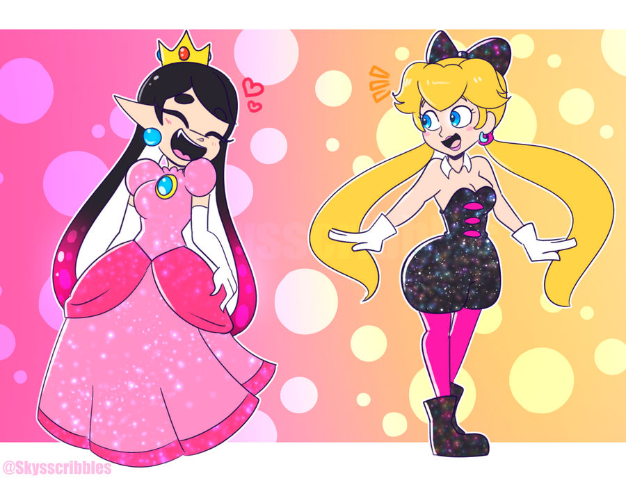 Just Two Pretty Princesses by Rainbow-Skybird on DeviantArt