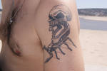 Tattoo Scull and Scorpion