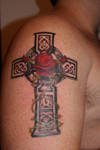 Tattoo Cross Rose