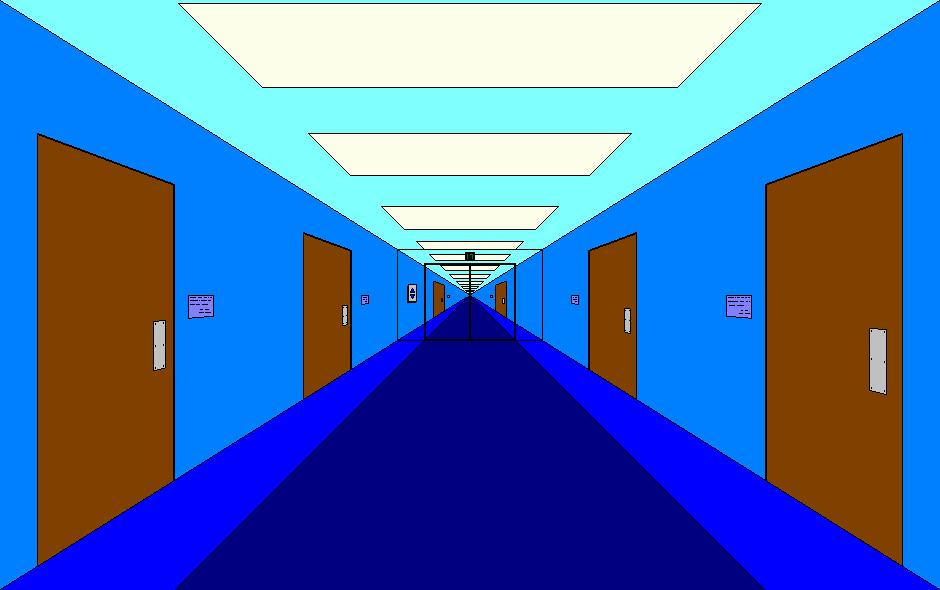 hallway by qwertyman20 on DeviantArt