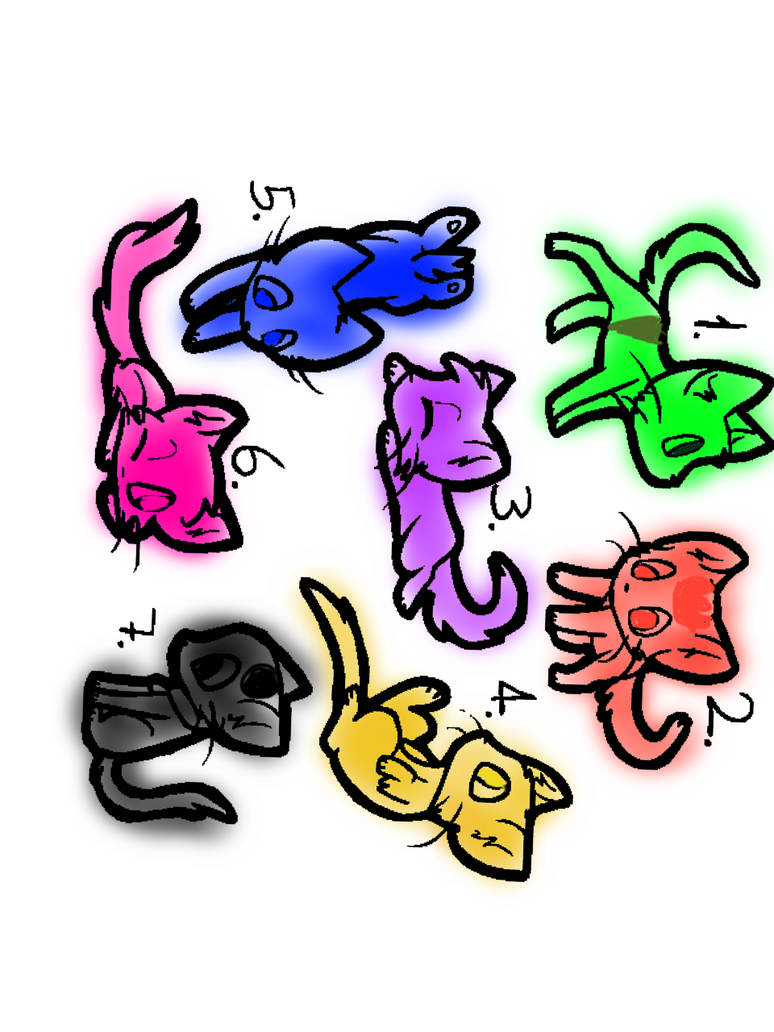 Elemental Cats by AquaGames on DeviantArt