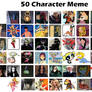 Next top 50 characters