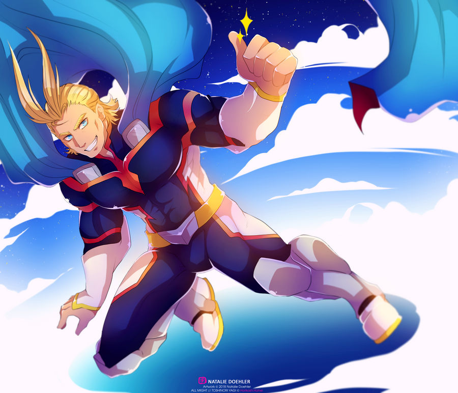 All Might - Young Age by Namiedraws on DeviantArt