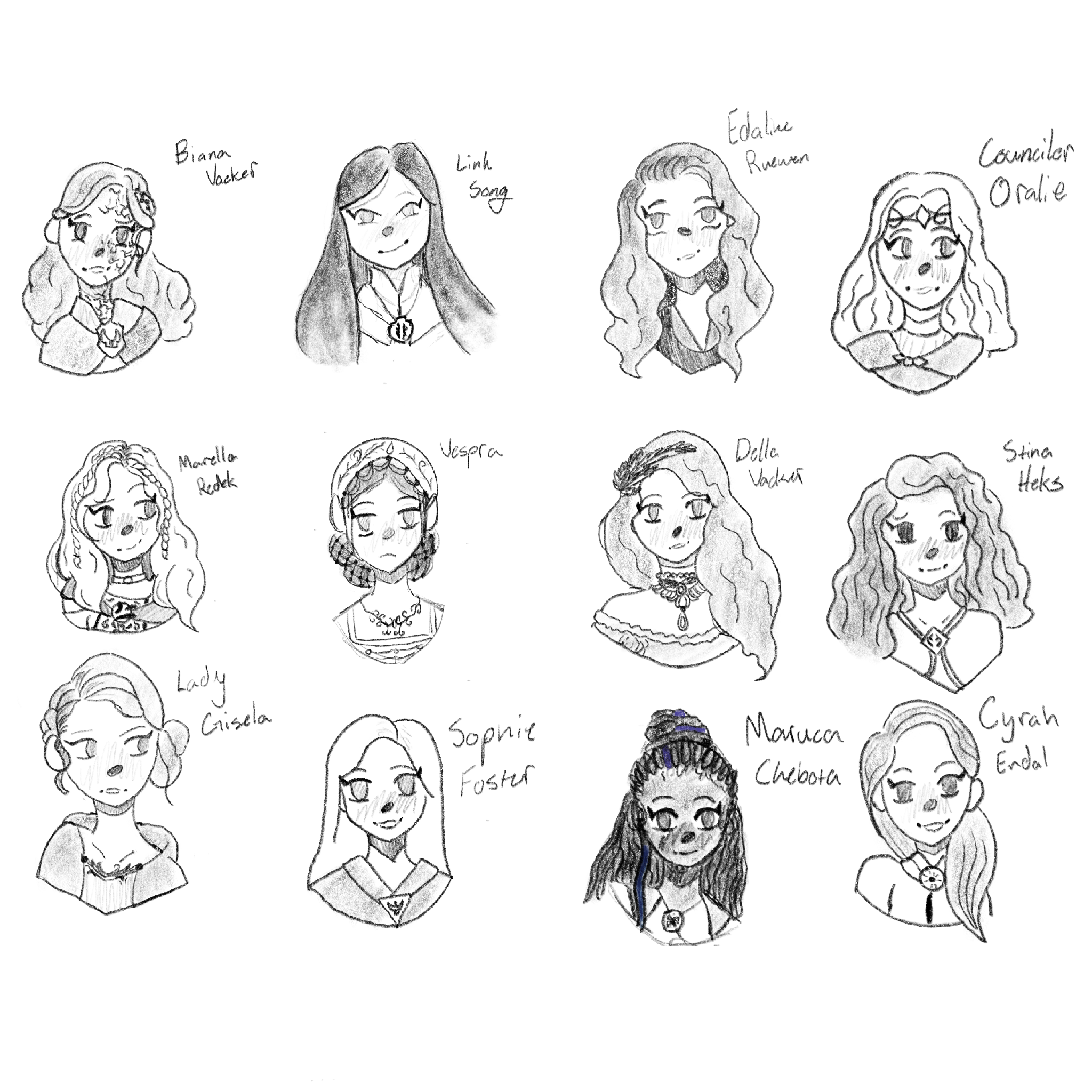 KOTLC girls as DIsney Princesses