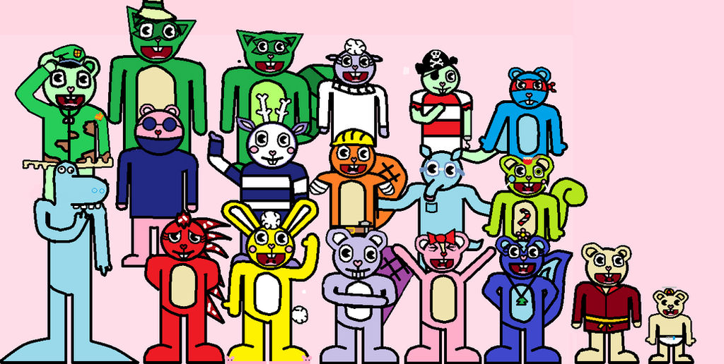 HTF Gang by HTFBlueFan2012 on DeviantArt