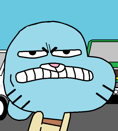 Gumball Man Face by J0J0999Ozman on DeviantArt