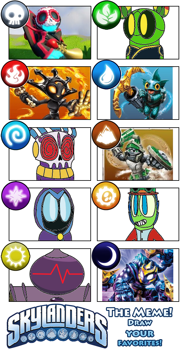 Favorite Skylanders Meme