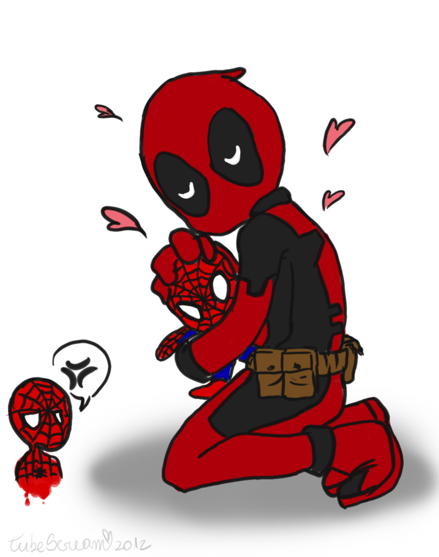 deadpool loves spiderman