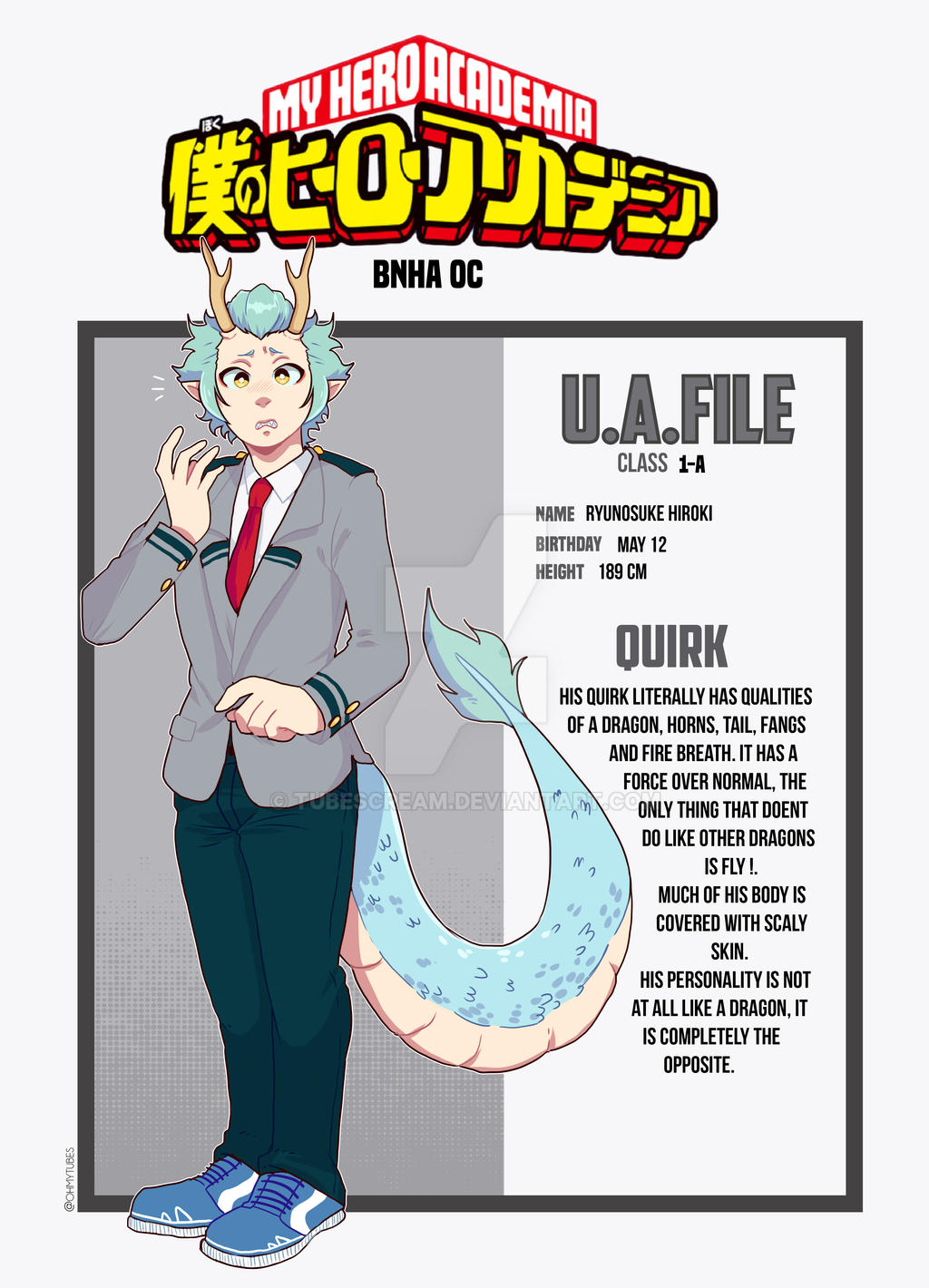 MHA - Fan character 2 by Tubescream on DeviantArt