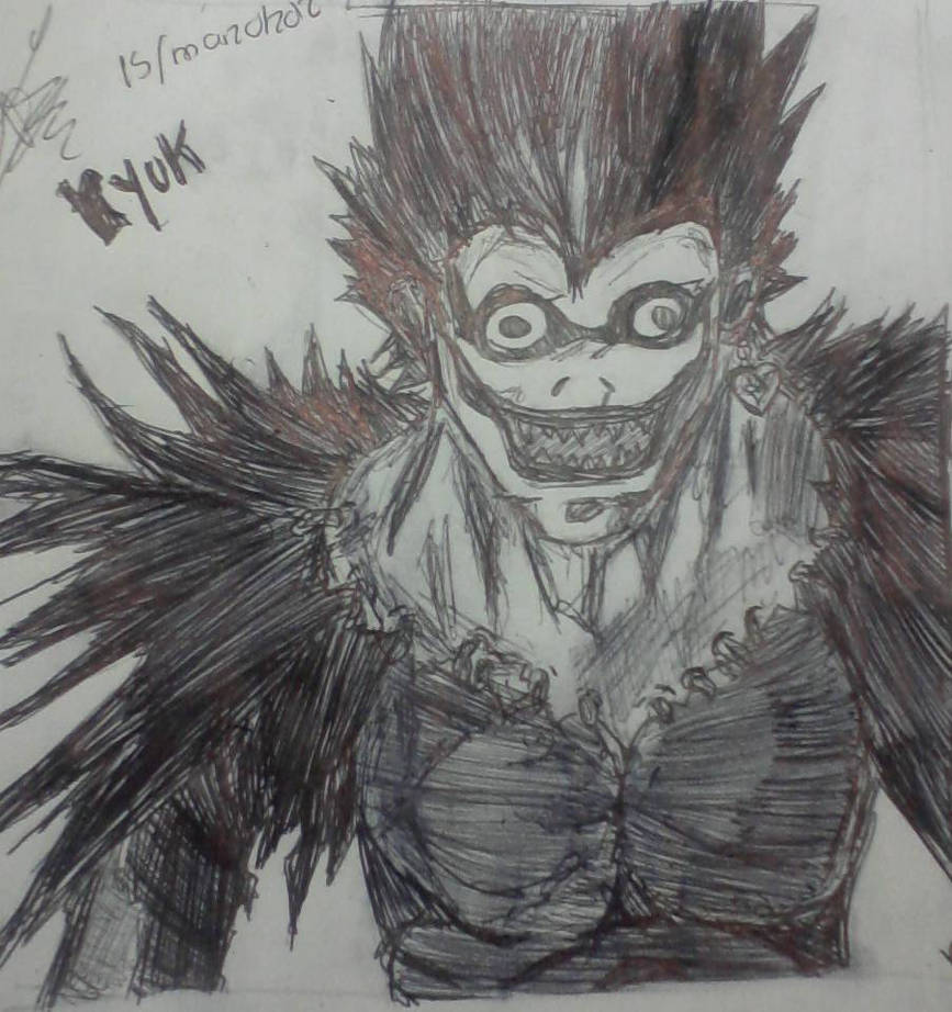 ryuk death note by LinkzaurousRAW on DeviantArt