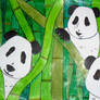 Panda bear Trio for work