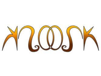 Moosk Ambigram