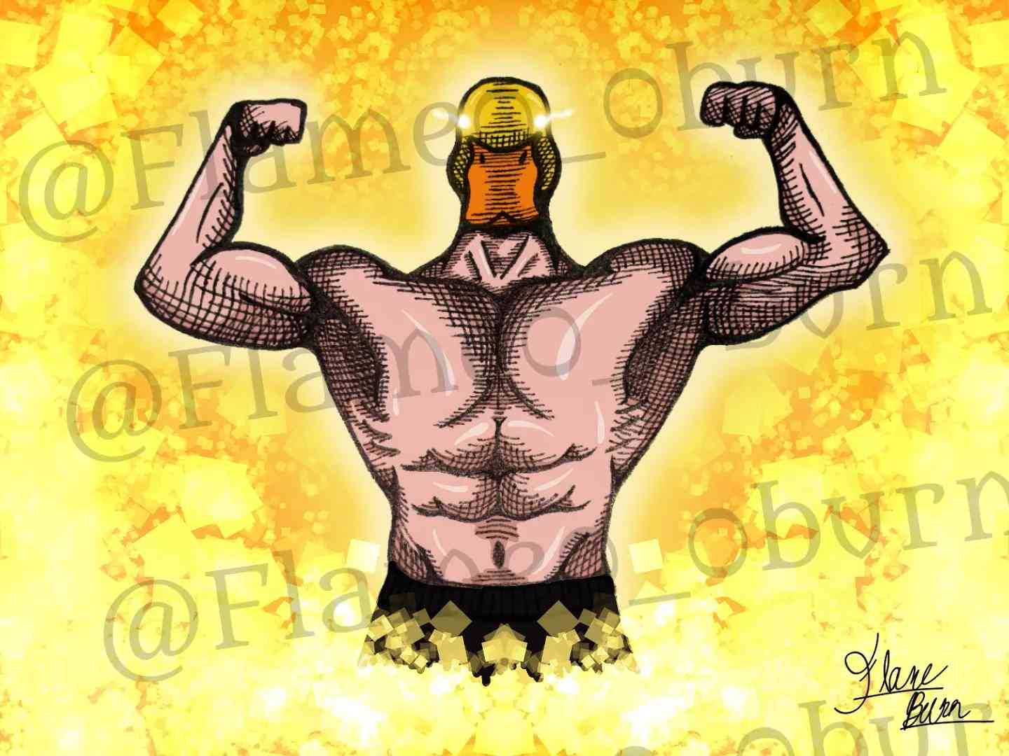 Buff Ruber Duck Buff Duck by Flameburnt on DeviantArt