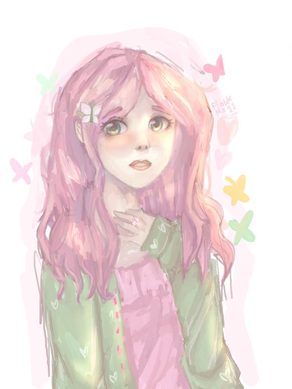 fluttershy fanart by flowermaggot6 on DeviantArt