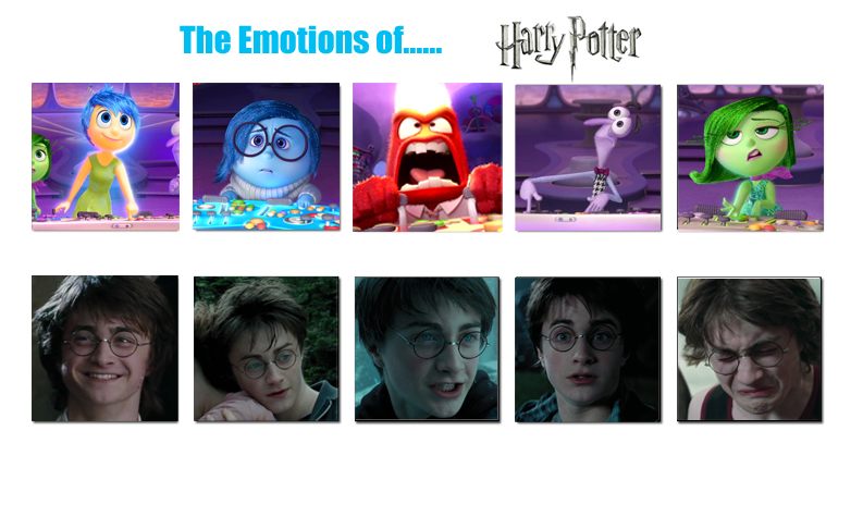 Inside Out Emotions of Harry Potter