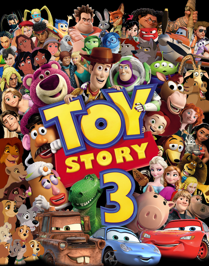 Disney And Others Meets Toy Story 3 Cover By Jannodisney On Deviantart