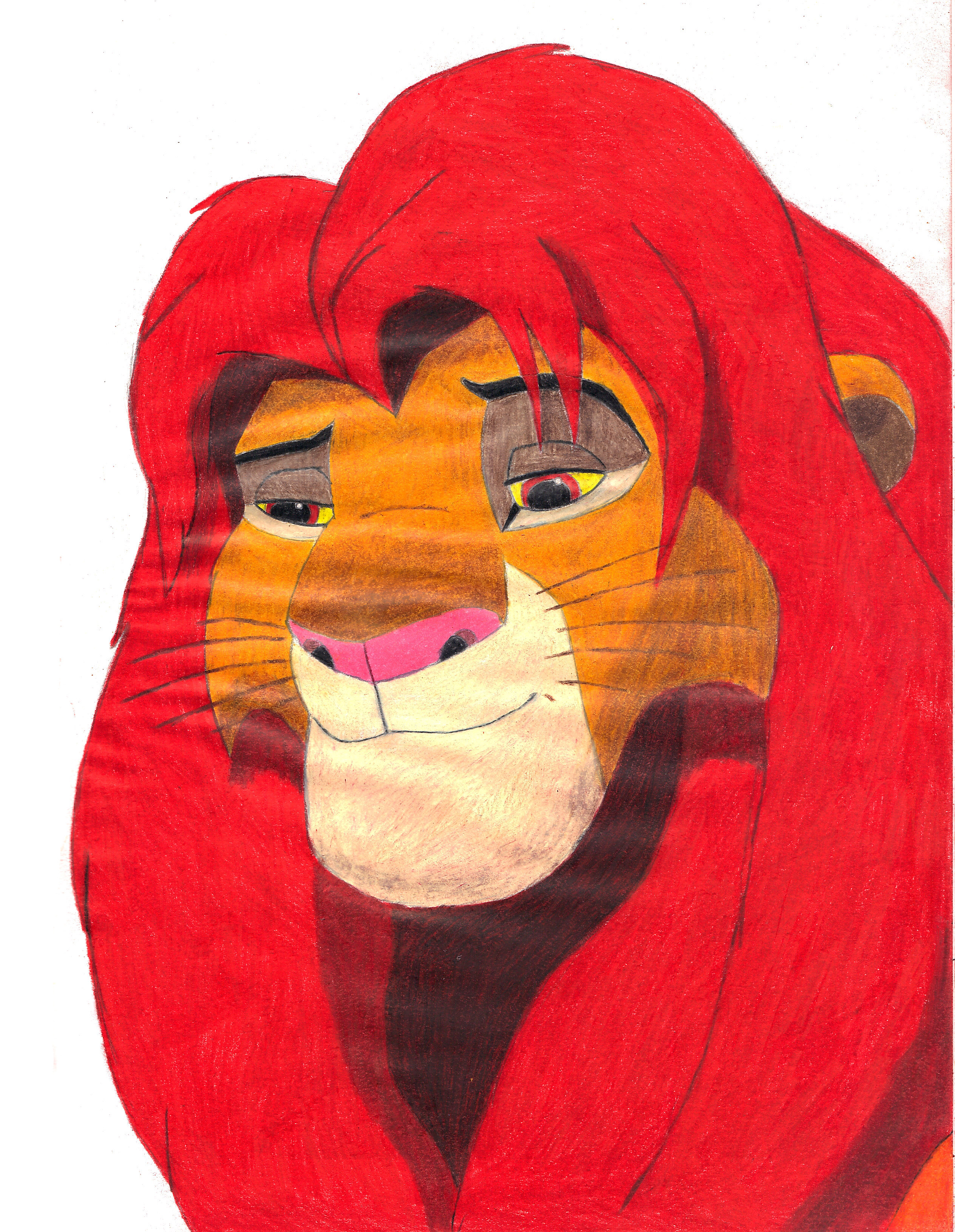 Simba Rysunek Simba Drawing by Jannodisney on DeviantArt
