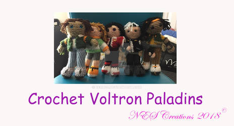 Crochet Voltron Paladins 2018