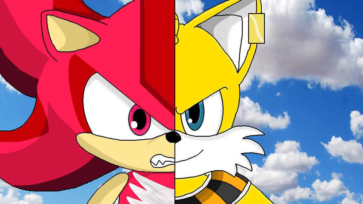 God Shadow vs. God of Destruction Tails by AlvinADChipmunk on