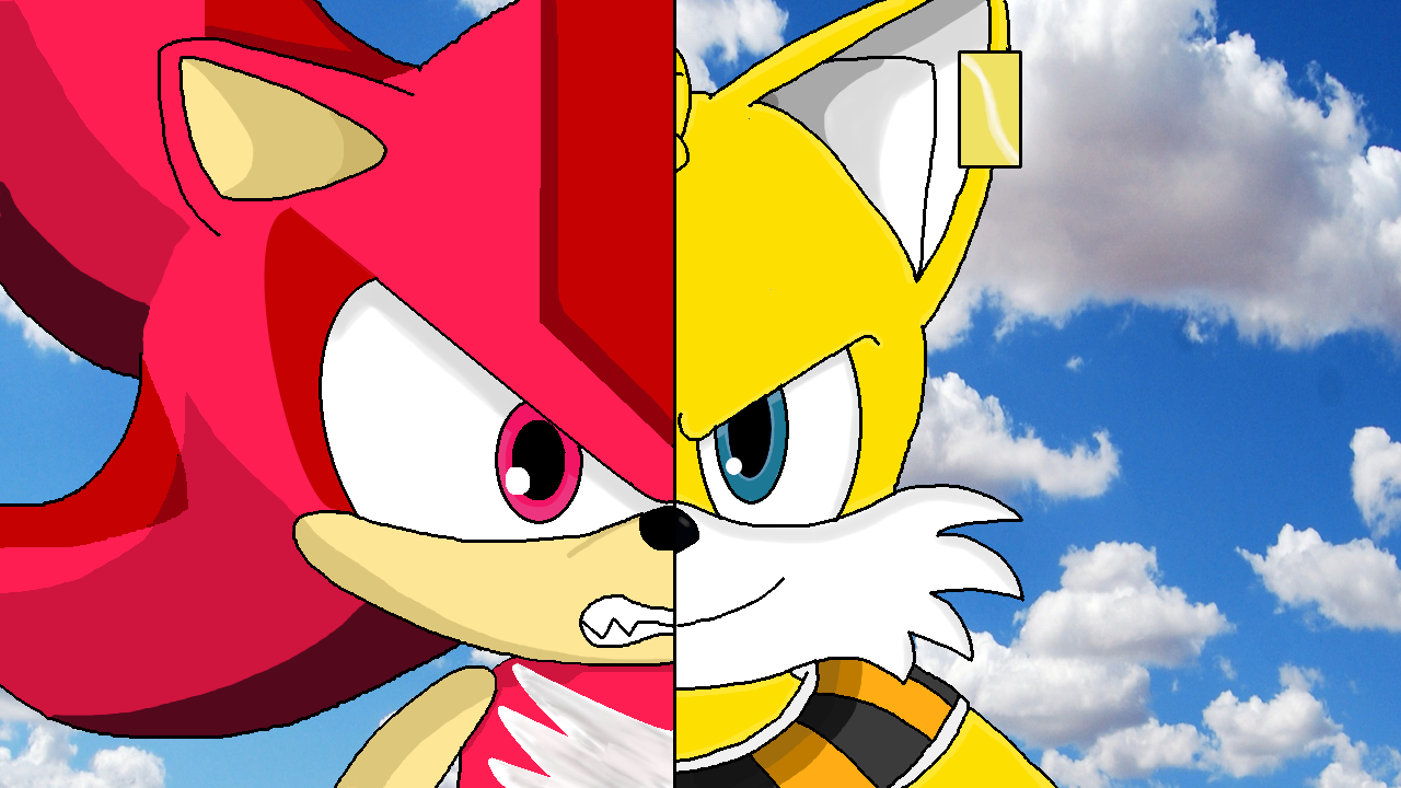 God Shadow vs. God of Destruction Tails by AlvinADChipmunk on
